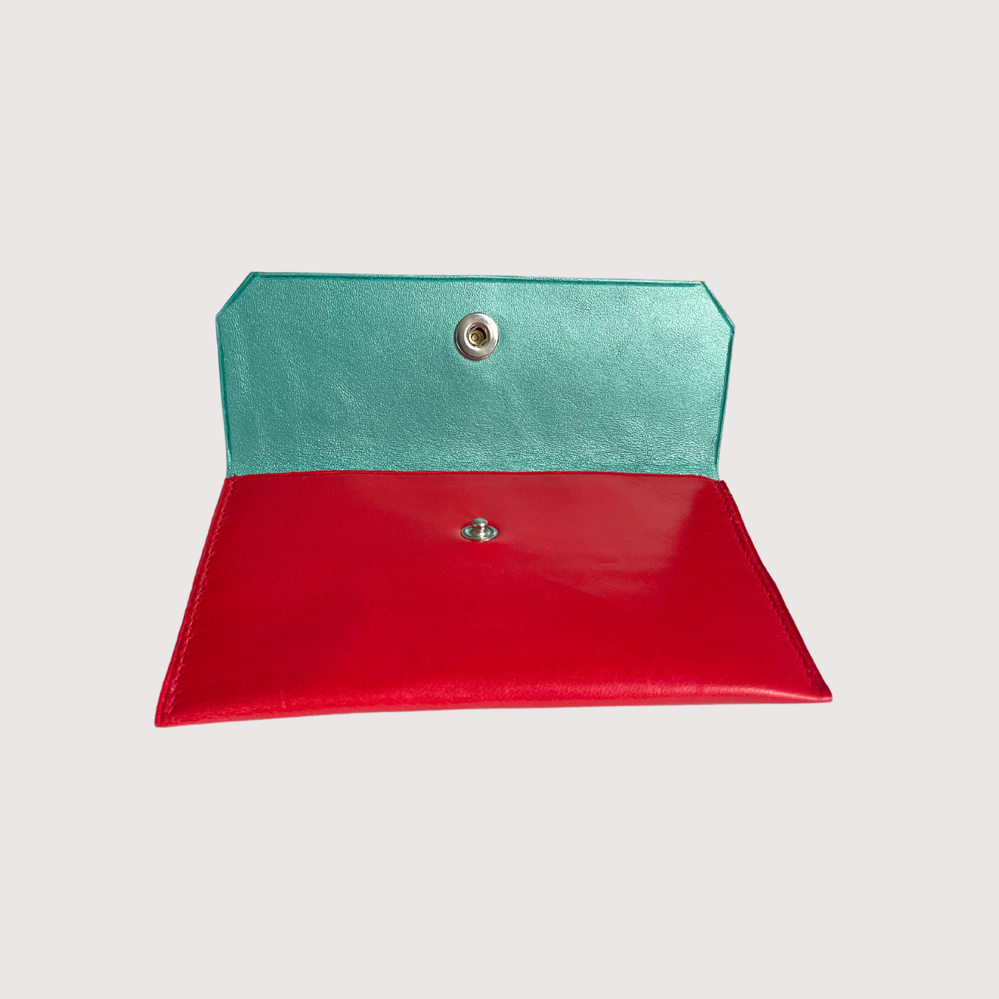 Pochette Bene rouge-orangés